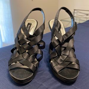 Black high heels